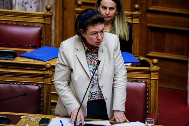 Η υπουργός Πολιτισμού και Αθλητισμού, Λίνα Μενδώνη