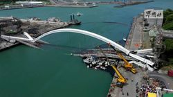 Les images glaçantes d’un pont qui s’effondre à Taïwan, plusieurs personnes