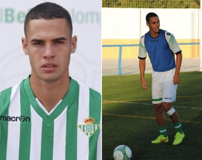 Jesús Mosquera, en el Betis B.