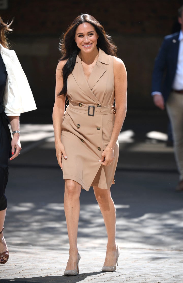 The University of Johannesburg stop is one of many by the Duke and Duchess of Sussex during their 10-day tour of South Africa.