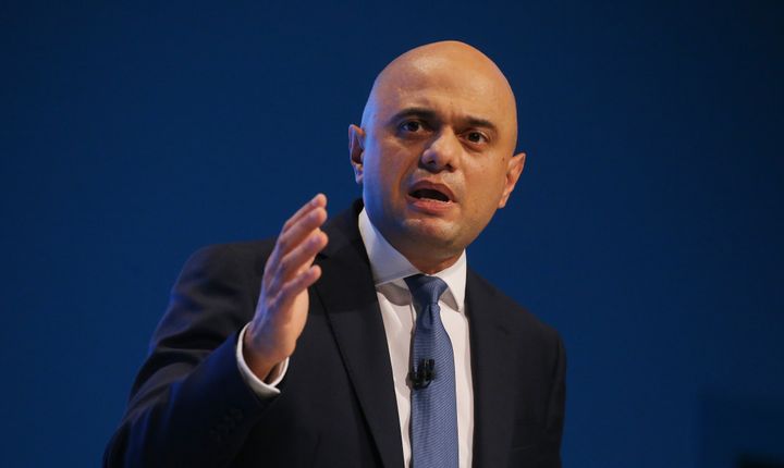 Chancellor Sajid Javid at the Conservative Party conference.