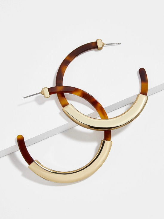 Tortoise deals earrings hoops