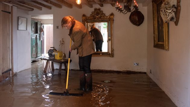 UK Weather: Flood Fall-Out Sparks Widespread Clean-Up Operation