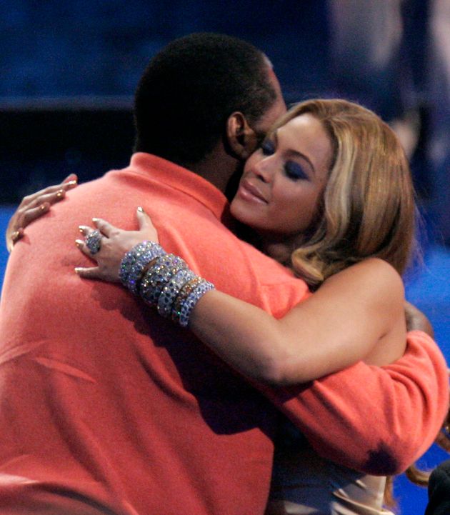 Beyoncé and her father.