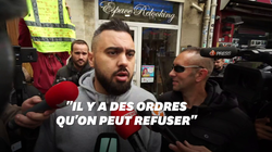 Éric Drouet s’est invité à la marche des policiers, mais ça n’a pas