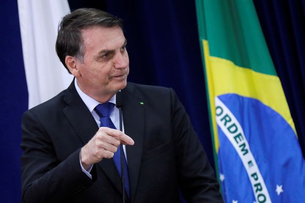 Bolsonaro não comentou a derrota sofrida pelo governo com a aprovação pelo Senado de um destaque que derrubou novas regras mais rígidas sobre o abono salarial.