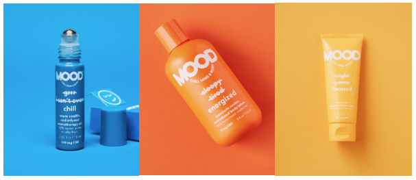 American's Eagle's first CBD brand, <a href="https://fave.co/2n36FiA" target="_blank" rel="noopener noreferrer">MOOD</a>.