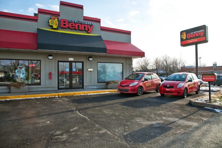 Le restaurant Rôtisseries Benny à Beloeil.