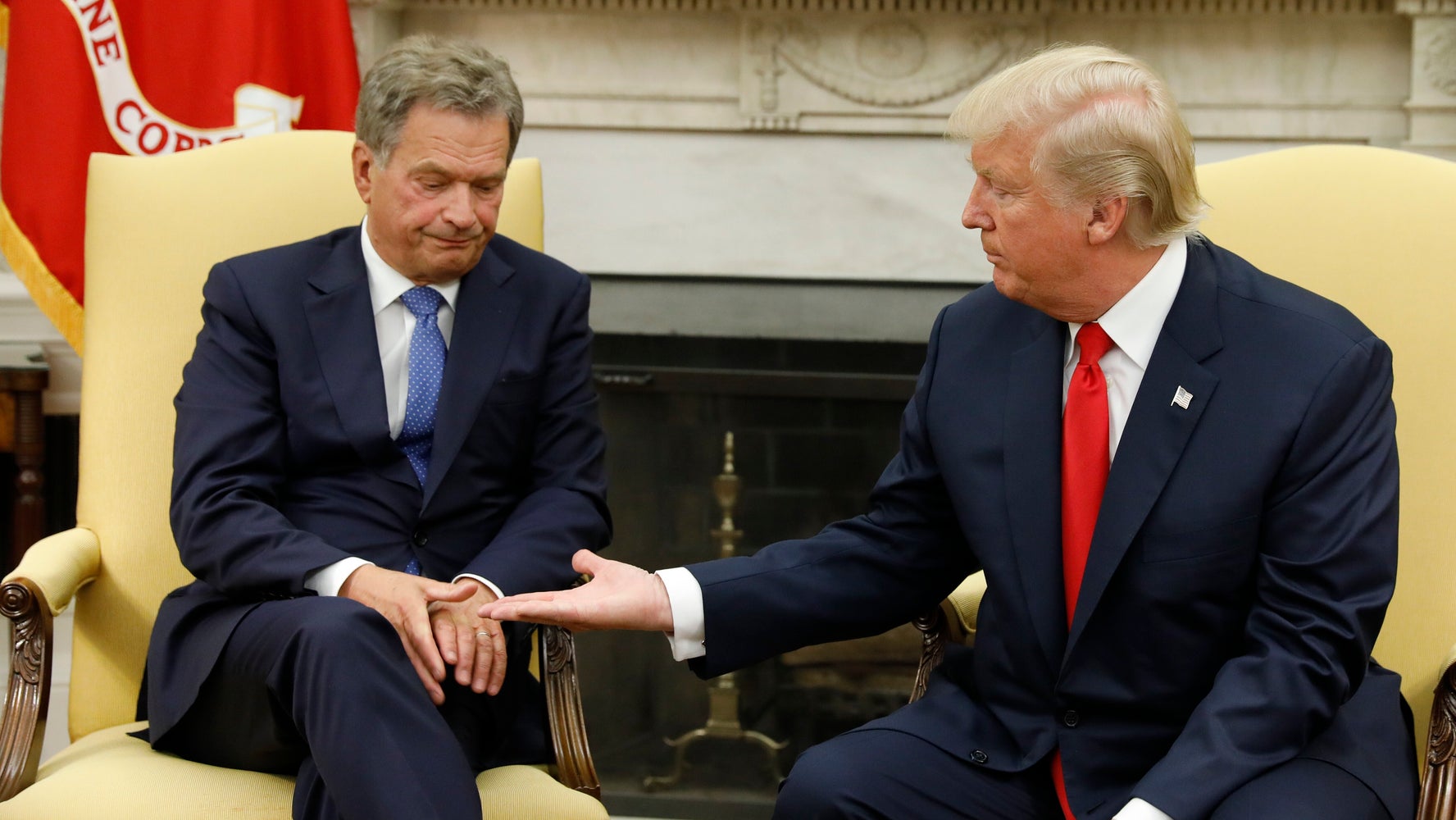 Meme Masters Finnish President S Summit Look Matches Both James