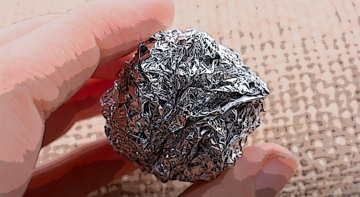 Here's How to Recycle Aluminum Foil Properly