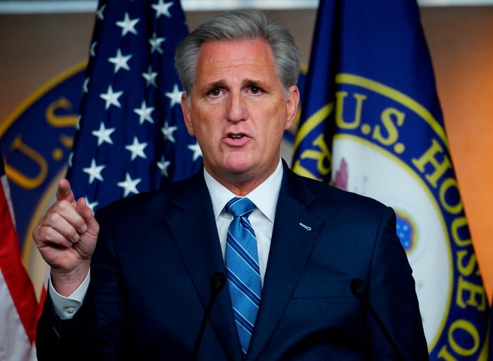 House Minority Leader Kevin McCarthy (R-Calif.) is among the GOP leaders spreading false information about the Ukraine whistl