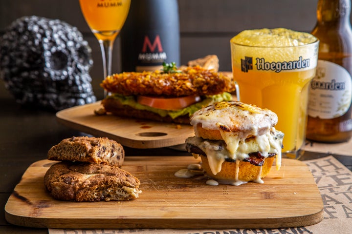 O clássico do English Muffin da Bruncheria.