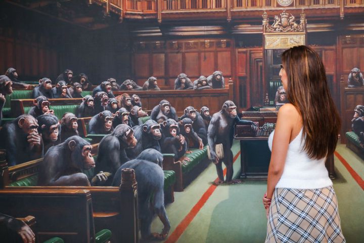 Banksy's Devolved Parliament had a guide price of £1.5-£2m.