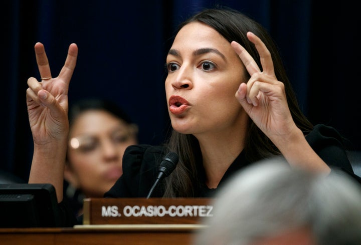 Alexandria Ocasio-Cortez, el pasado 11 de septiembre, en una comisión del Congreso.
