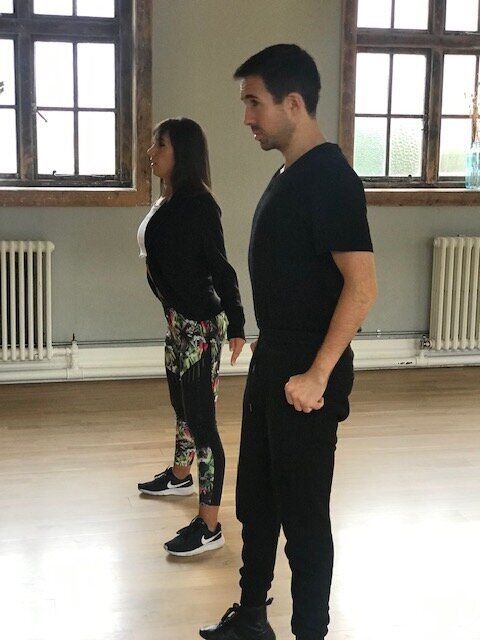 Will and Janette get to work on this week's routine