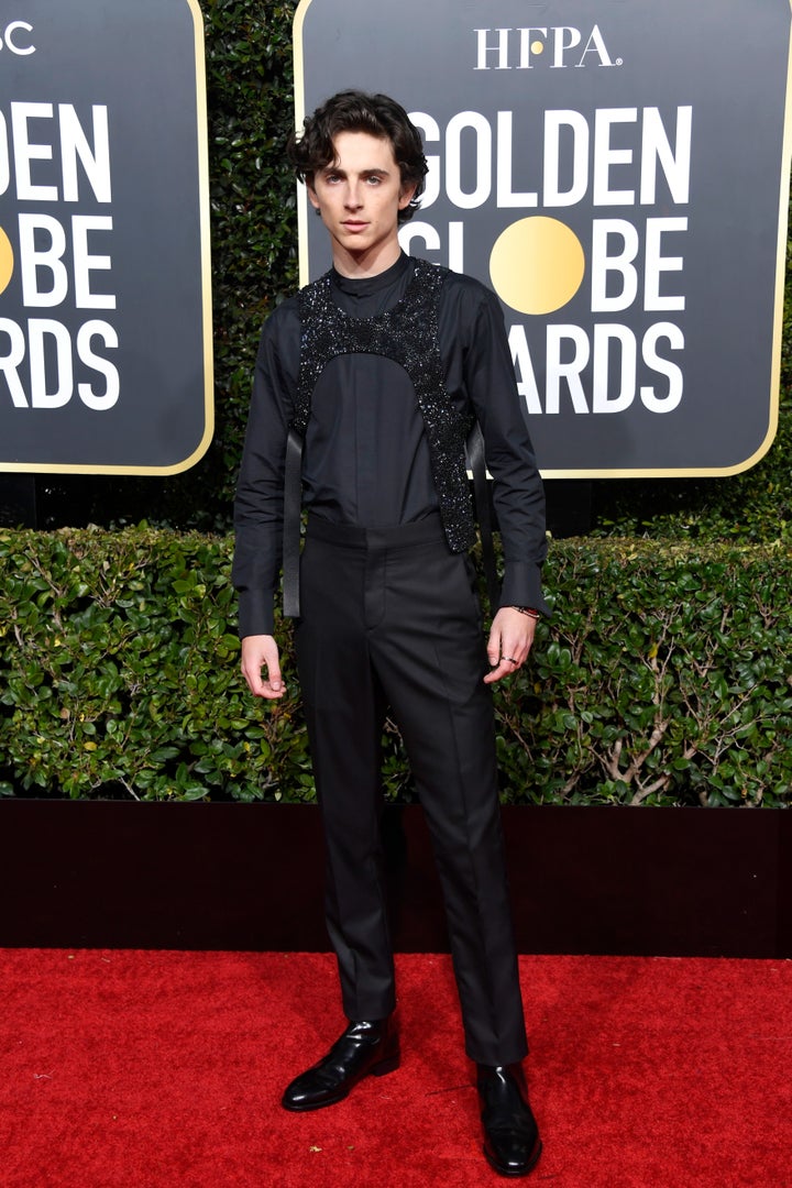 Timmy is no stranger to sparkle. Remember this look at the 2018 Golden Globes?