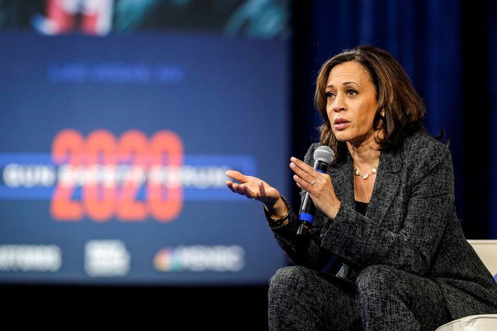 The struggling status of Sen. Kamala Harris' presidential bid is reflected in the latest poll gauging support in the March 3 Democratic primary in her home state of California.