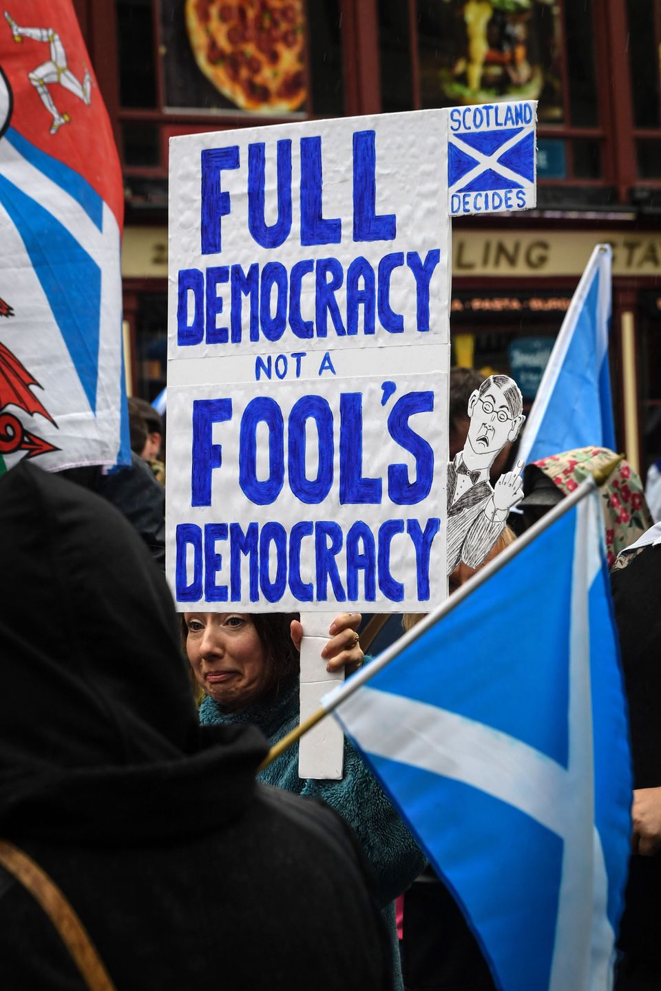 Μεγάλη διαδήλωση στο Εδιμβούργο για την ανεξαρτησία της