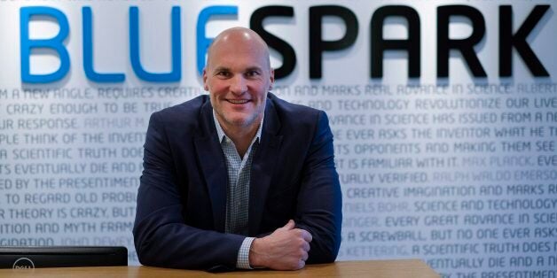 Blue Spark Energy CEO Todd Parker at the company's head office in Calgary.