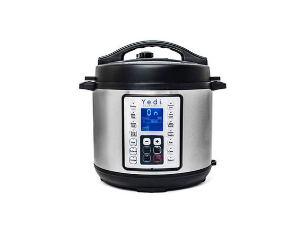 Yedi 9-in-1 Total Package Instant Programmable 6 QT Pressure Cooker (Matte  Black)