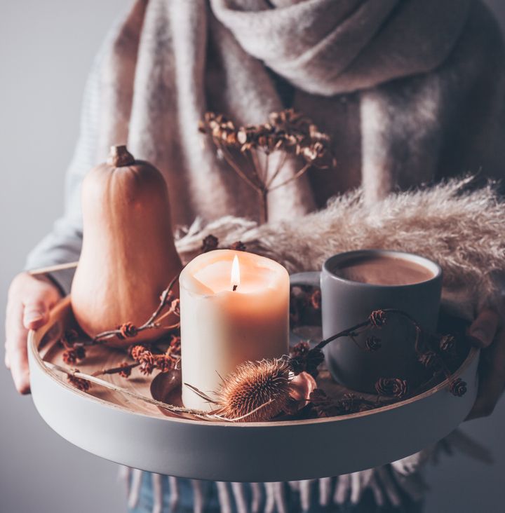 Cozy up your home for fall with this best-selling candle from Etsy.