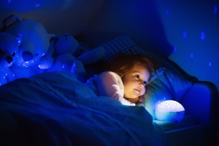 Glow-in-the-dark pyjamas are nothing new, but mother of two Jessica D'Entrement has figured out how to use their illuminating qualities to get some quiet before bedtime.