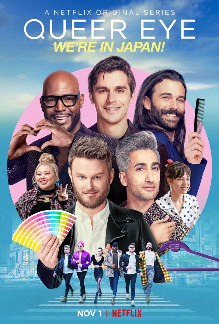 "Queer Eye: We’re in Japan!" debuts on Netflix Nov. 1.