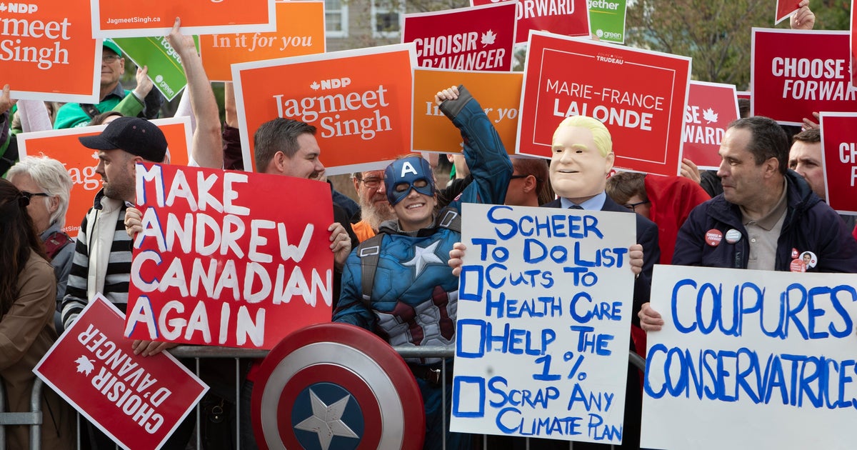 ️ Federal Leaders Arrive To Protests Outside English Language Debate ...