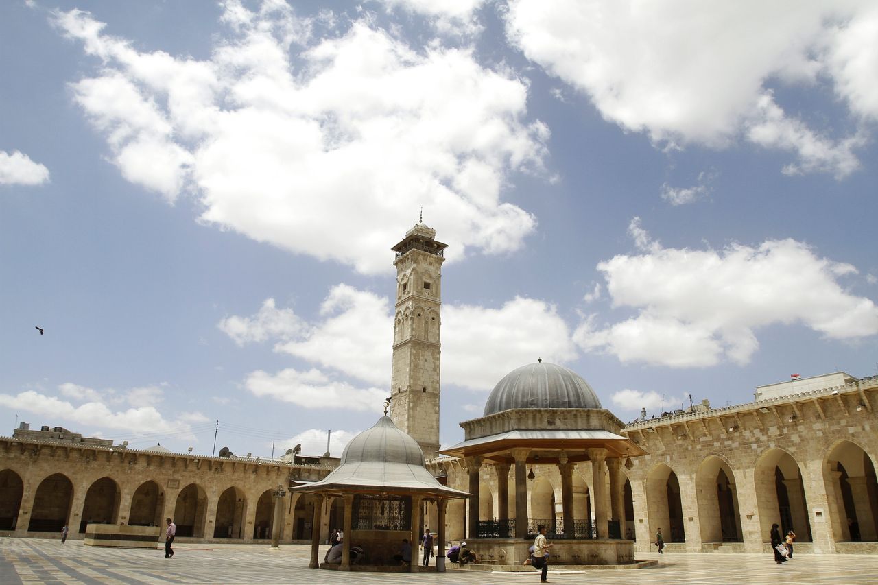 Το μεγάλο Τζαμί στο Χαλέπι, 23 Ιουνίου, 2010. 