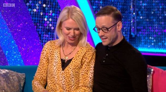 Anneka Rice and Kevin Clifton