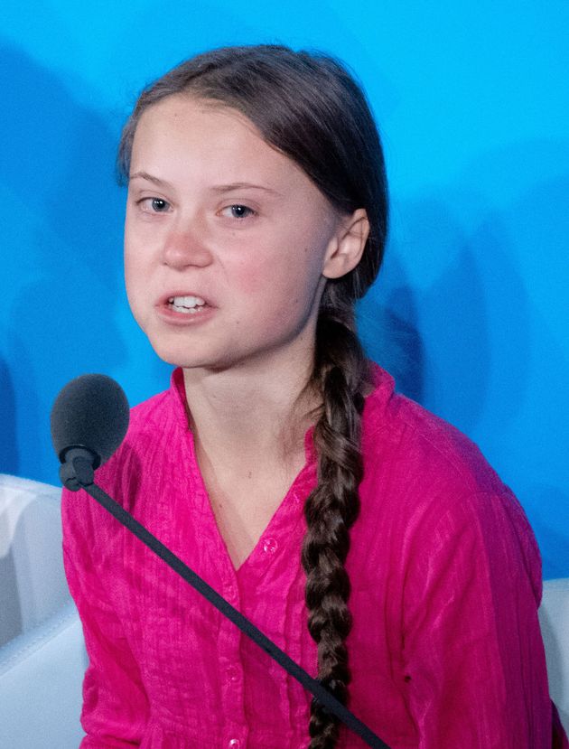 Greta Thunberg speaks at the United Nations Climate Change Conference