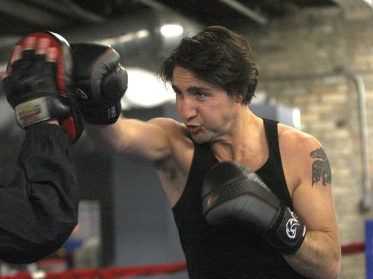 Justin Trudeau Tattoo Of Haida Raven Is Badass Huffpost Canada News