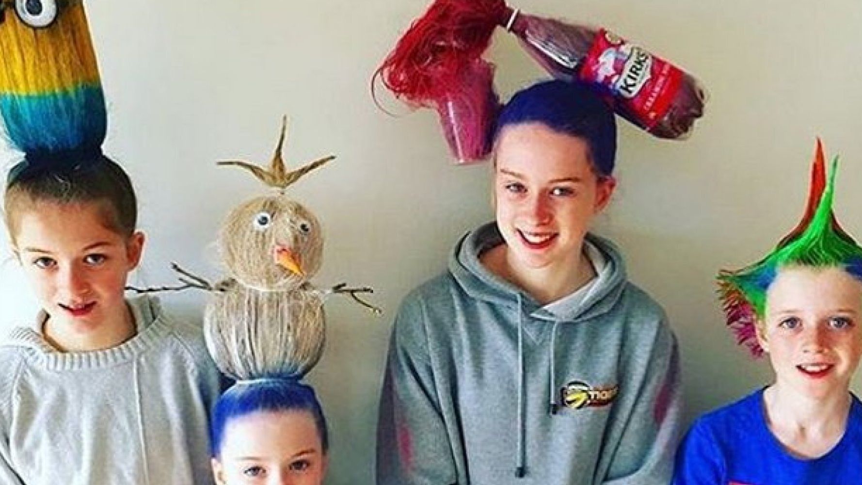 Crazy Hair Day Ideas These Parents Take Things To A Whole New Level