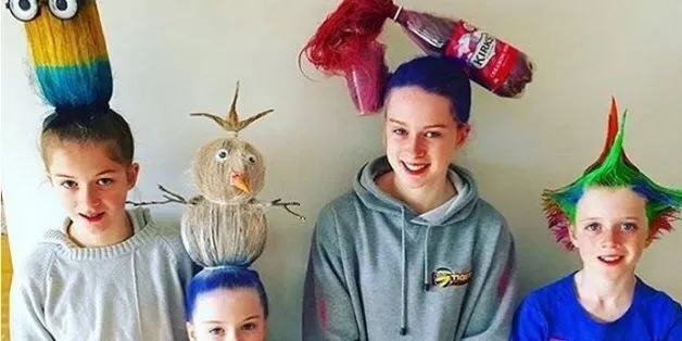 Crazy Hair Day Ideas: These Parents Take Things To A Whole New Level |  HuffPost News