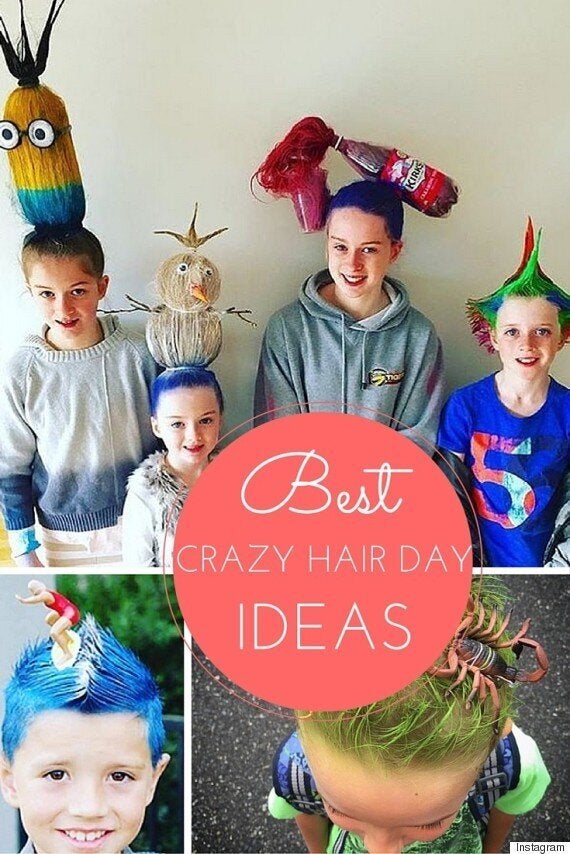 Crazy Hair Day Ideas: These Parents Take Things To A Whole New