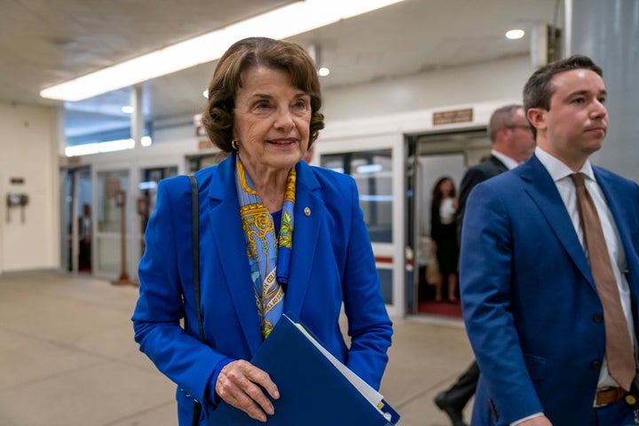 Sen. Dianne Feinstein (D-Calif.), the ranking member on the Judiciary Committee, said the committee should not move forward with Steven Menashi's nomination until he answers Democrats' questions about his potential role in the Ukraine scandal.