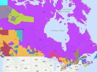 Language Map Of Canada Canada's Language Map Looks Way Different Without English Or French |  Huffpost News