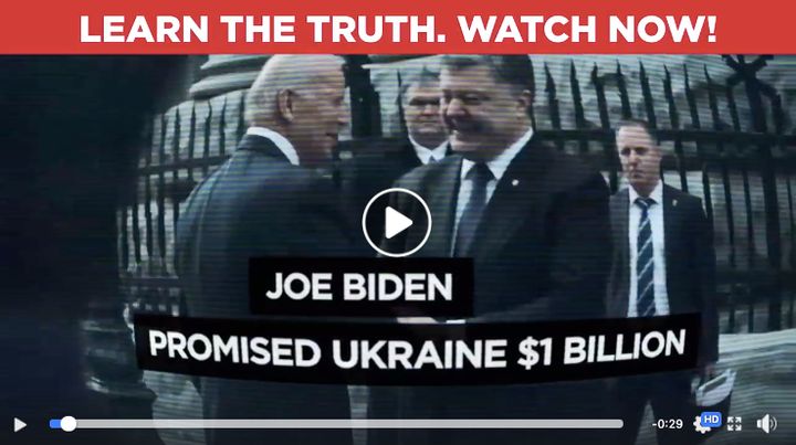 In a still-active Facebook ad, Trump's campaign spreads a flagrant falsehood about former Vice President Joe Biden.