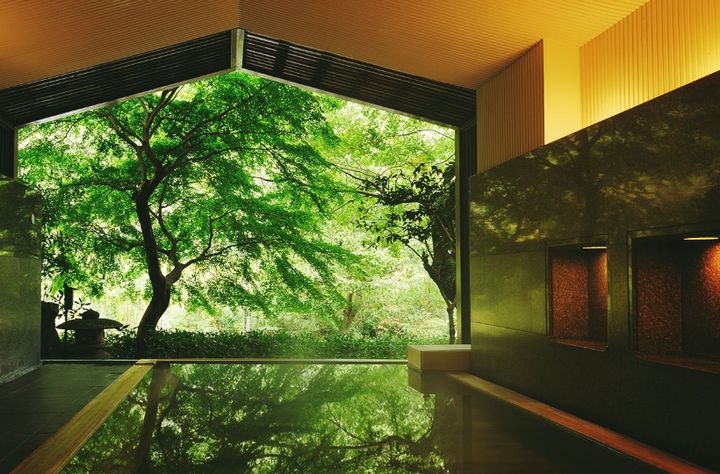 『界 箱根』の大浴場