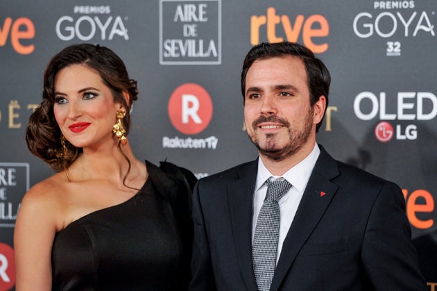 Anna Ruiz y Alberto Garz&oacute;n, en los Premios Goya