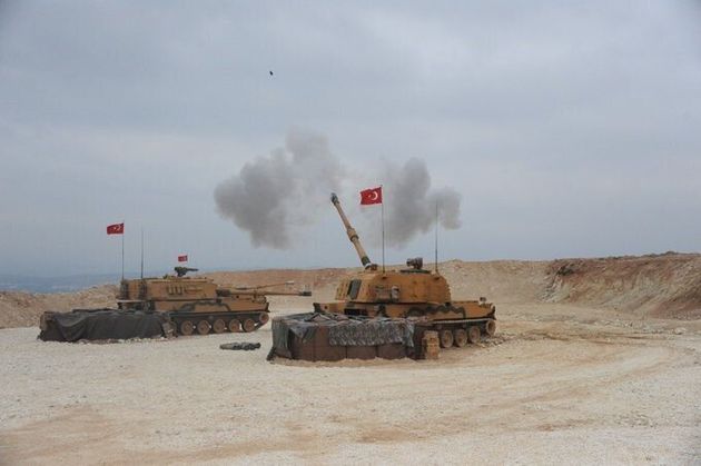 Oι πρώτες εικόνες από την τουρκική εισβολή στην Συρία, στις 9 Οκτωβρίου.