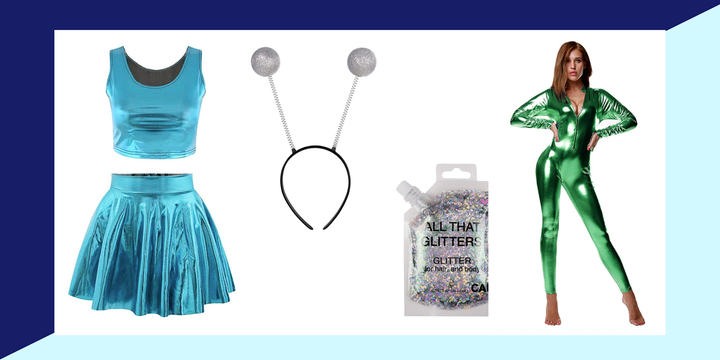 How To DIY An Alien Halloween Costume On  For Less Than $30