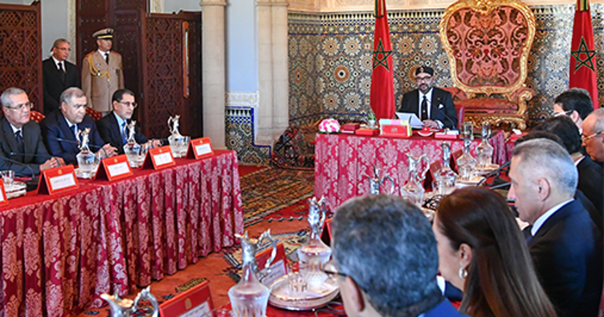 Le roi préside à Rabat un conseil des ministres