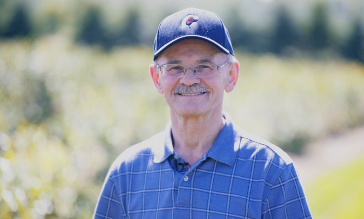 Richard Lehoux, the Conservative candidate for Beauce, is shown in La Bleuetière Marland, Sainte-Marie, Que., on Aug. 24, 2019