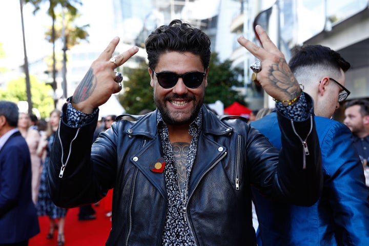 Dan Sultan at the ARIA Awards in 2017. 