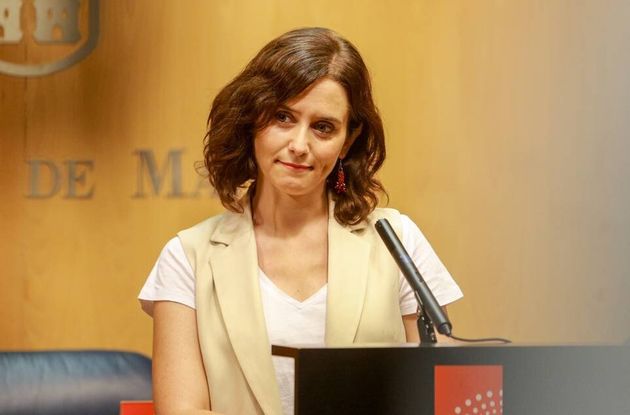La presidenta de la Comunidad de Madrid, Isabel Díaz