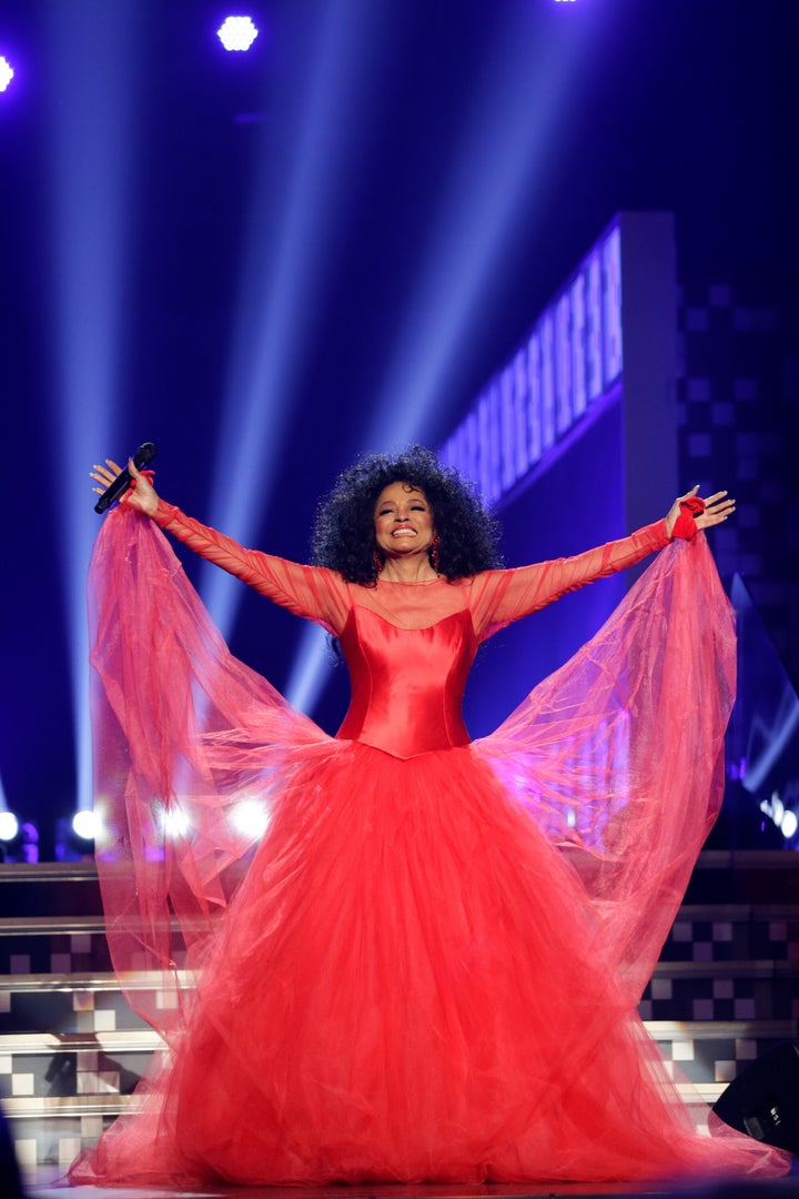 The legendary Diana Ross