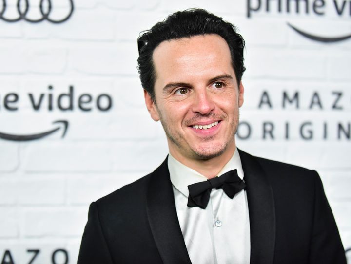 Andrew at an Emmys after-party last month