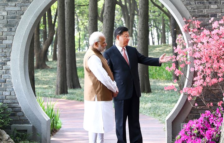 File image of Prime Minister Narendra Modi and Chinese President Xi Jinping.