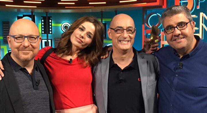 Javier Capitán, Inma del Moral, Felisuco y Florentino Fernández, en Cuatro.